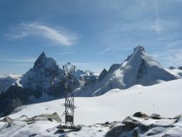 Matterhorn и Dent d'Herens с в.Tête Blanche